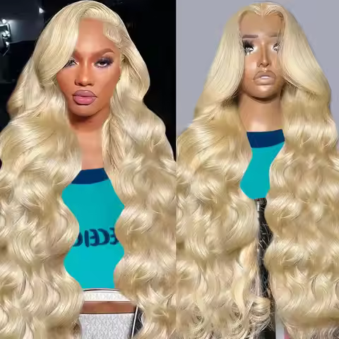 Blonde 613 Body wave Wig 13X6 Hd Lace Frontal Wig 13X4 Transparent Brazilian HD Lace Front Wigs 30 4