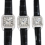 Fashion Quartz Watch 904L Steel Case Leather Business Watch