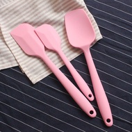 [SG Seller] Silicone Spatula Set for Baking Cooking Mixture Batter Cream Jam Scrape Cake Mixer Stir Fry Scoop