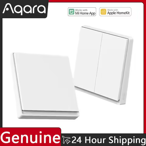 Aqara Wall Switch D1 Zigbee Smart Wireless Key Light Button Wifi Remote Control Aqara Switch Support