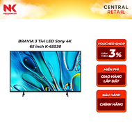 (NK Sản Phẩm Mới) BRAVIA 3 Tivi LED Sony 4K 65 inch K-65S30