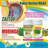 MORINGA ZAITOP DE NATURE Chronic ulcer medicine/acute GERD ulcer-high stomach acid medicine-stomach 