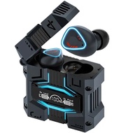 Tai nghe Bluetooth Gaming M45 TWS 5.3 delay độ trễ thấp pin trâuthiết kế hầm hố kèm nhiều công nghệ 