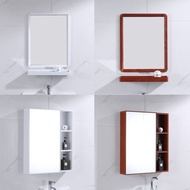 ST-🚢Bathroom Alumimum Bathroom Mirror Cabinet with Shelf Mirror Box Storage Cabinet Wall Hanging Dressing Mirror Cabinet