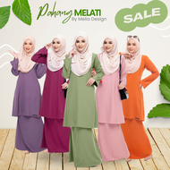 By Melia Design Baju Kurung Pesak Pahang Plain Murah Ironless Tak Payah Gosok Riau Moden Merdeka Rea