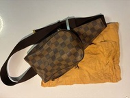 LV Louis Vuitton Damier Ebene 腰包