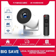 [Gudang UK] Magcubic HY300Pro+ 290ANSI 4K Projektor Mudah Alih 0.8:1 Nisbah Balingan Tayangan Pendek