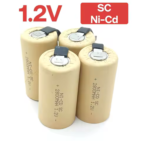 hot seller 1.2V 2200mAh/2800mAh nickel-cadmium rechargeable battery, suitable for use as a replaceme