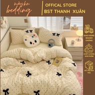 COOL PANDA CARO BOW PATTERN 4 Piece BEDDING SET | CLOUD bedding