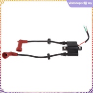 [WishshopeeljjMY] Outboard Ignition Coil for 9.9HP-40HP 6F5-85570-12 6F5-85570-10 Type C