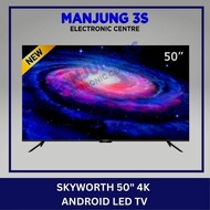 Skyworth 50" Frameless 4K Android LED TV