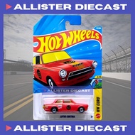MERAH HW Hot Wheels Lotus Cortina Red Hotwheels Lotus Cortina Red Euro Hot Wheels Lot C 2026HW