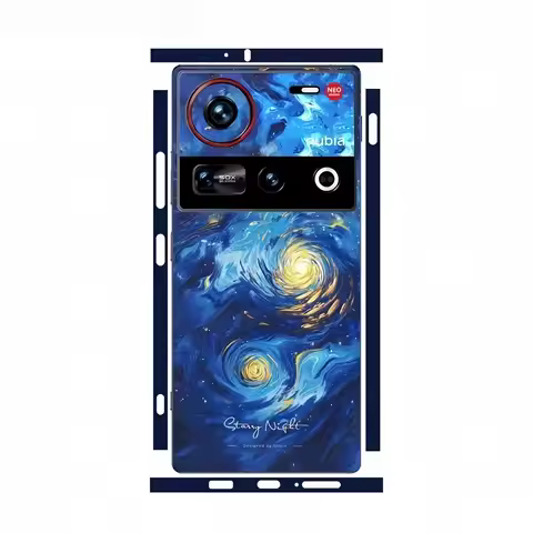 Colorful Sticker for Nubia Z70 Ultra Z50 Ultra 5G Back Screen Protector Hing Side Skin Protective Fi