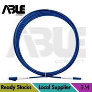 Simplex 1C LC-LC Armored Fiber 3mm SM G652D 9/125um Steel Spiral Armor Rodent-Proof LSZH Fire-Rated