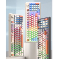 ME mixed ledlight 94 key contrast color mechanical feeling gaming keyboard K82