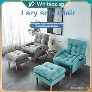 LEO Foldable Sofa Chair Lazy Sofa Tatami Single Family Leisure Armchair Bedroom Lounge Chair