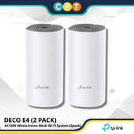 TP-Link Deco E4 AC1200 Whole Home Mesh Wi-Fi System (2-pack) | Mesh WiFi | Mesh Router | TP LINK