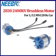 NEEBRC 2830 2400KV Brushless Outrunner Crawler Motor For RC 1/12 RC Crawler 4x4 Car MN128 2.4G Off R