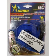 LS GEMILANG RATCHET TIE DOWN straps TALI IKAT BARANG LORI LORRY AWD tali ikat pickup cargo tie loadi