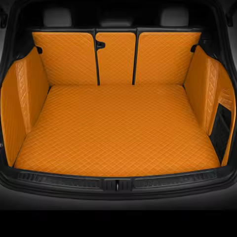 Custom Car Trunk Mats for Mercedes Benz EQB All Model Auto Rug Carpet Footbridge Accessories Styling