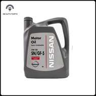 Nissan Fully Synthetic 5W30 / 5W-30 Engine Oil SN/GF-5 ( 4 Liter )