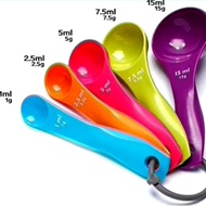 5 in 1 Measuring Spoon Set Measuring Cup Scoop Order Baking Supplies