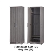 SU 981- 2 Door Wardrobe Solid Board