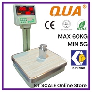 60KG 50KG QUA DIGITAL PRICE COUNTING PLATFORM SCALE