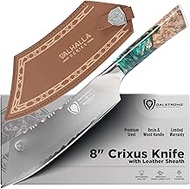 Dalstrong Chef & Cleaver Hybrid Knife - The 'Crixus' - 8 inch - Valhalla Series - 9CR18MOV HC Steel 