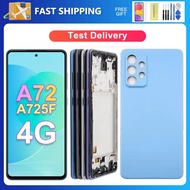 For Samsung A72 4G Tested A725F A725 A725M A725M/DS LCD Display Touch Screen Digitizer Assembly Repl
