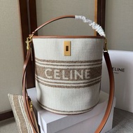 CELINE 16 Bucket 鎖扣 可拆卸調節肩帶 單肩包 手袋
