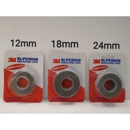 3M Superior Mounting Tape 12mm/18mm/24mmX1.5m