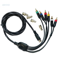 【3C】 Flexible Cable User friendly Cable Component Composite Cable RGBS  Cable Color Monitors Cable 1 8M for MD1 Consoles