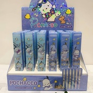 Sanrio series Cute Pochacco signature pen Mymelody Kuromi Cinnamoroll press pen stationery store boxed student study stationery wholesale gel pen display box birthday gift