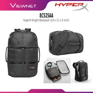 HYPER-X HYPERX KNIGHT BACKPACK WITH DURABLE & WEATHER RESISTANT, CLASSIC HYPERX STYLING, 4 ZIPPER PO