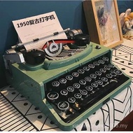 Compatible Retro Typewriter Building Blocks 21327 Assembled Simulation Educational Model Children's 