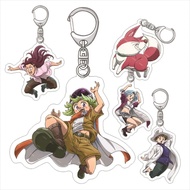 Japanese Anime The Seven Deadly Sins keychain Seven Deadly Sins b01 Backpack bag decoration accessor