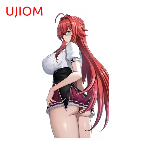 UJIOM Hentai Rias Gremory Big Boobs Wall Sticker Fashion Artistic Eye Catching Graffiti Decal Kitche