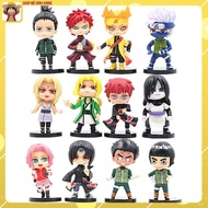 Mô Hình 12 Nhân Vật Naruto Sakura Sasuke Kakashi Orochimaru Mô HÌnh Chibi Cao 9cm Bộ Sưu Tập Nhân Vậ