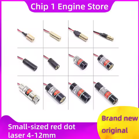 Red light dot laser head 4-12mm diameter infrared laser module 650nm 5mw laser indicator/positioning