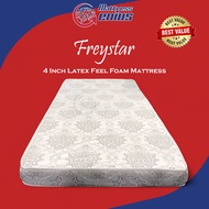 Mattress Genius FREYSTAR Single 4 Inches Thick Foam Mattress (3X5)