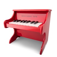 荷蘭 New Classic Toys 幼兒 18 鍵鋼琴玩具 經典紅