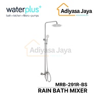 Rain Bath Mixer Round MRB-291R-BS (Waterplus) Brushed Stainless Steel/ Shower Column/