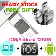 Iphone 3in1 flash drive 128GB Micro USB for iPhone/iPad/android