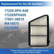 17220-5PH-A00 Car Engine Air Filter For Honda CR-V 2.4L AWD 2017 2018 2019 CA12259 WA10675 17220-5PH