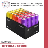 CUKTECH B08 AA LR6 1.5V 24pcs / B09 AAA LR03 1.5V 24pcs / B10 AA LR6 1.5V 12pcs + AAA LR03 1.5V 12pc