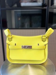 全新 Brand new Hermes mini Jypsiere Lime swift leather