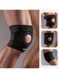 1入壓縮調節膝蓋墊,適用於女性和男性,保護膝蓋、舒適、支持運動戶外、籃球和更多運動活動,適用於110.23-186.37磅