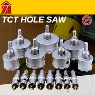 TCT HOLE SAW DRILL BIT HOLE CUTTER TOOL FOR THICK METAL SIZE 20MM-50MM
