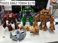 二手 LEGO 樂高  76031 6862 70904 機械人 三套一齊賣